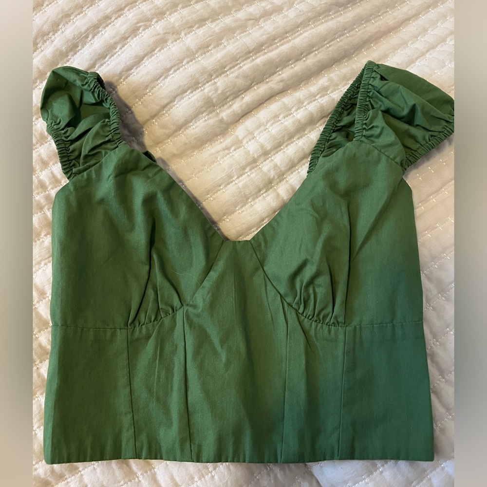Abercrombie & Fitch Green Top